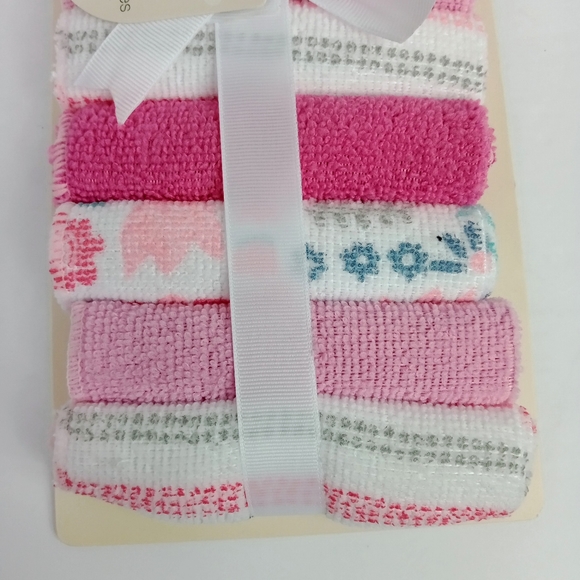 My Baby Girl Super Soft Pink Plush Blanket Unicorns 30 X 30 & Washcloth Bundle - Picture 8 of 8